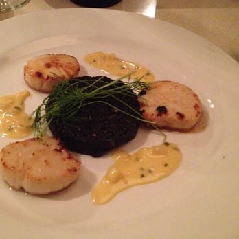 Gandolfi Fish To Go - Stornoway Black Pudding and Scallops #yelpgallery - Seafood Near Me - Glasgow, GLG