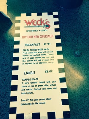 Menu photo 8 Weck's Albuquerque, NM Menu photo 8 Weck's Albuquerque, NM