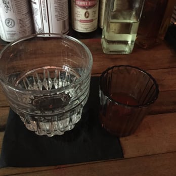 La Contenta Les - A tequila shot with a sauce created by the bartender from his home town?! - Mexican Near Me - New York, New York La Contenta Les - A tequila shot with a sauce created by the bartender from his home town?! - Mexican Near Me - New York, New York