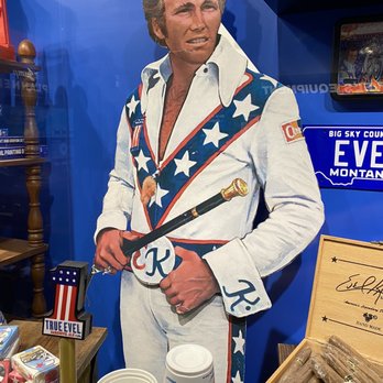 Evel Knievel Museum - Evel as he looked in the mid-1970s. - Museums Near Me - Topeka, Kansas