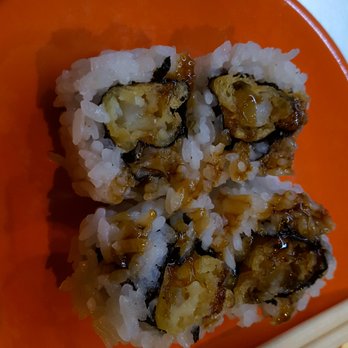 Neo Sushi Express - Shrimp Tempura sushi roll - Conveyor Belt Sushi Near Me - Durham, North Carolina Neo Sushi Express - Shrimp Tempura sushi roll - Conveyor Belt Sushi Near Me - Durham, North Carolina