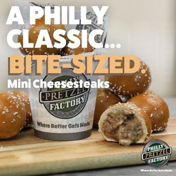 Philly Pretzel Factory - a cup of cheesesteaks - Pretzels Near Me - Avondale, Pennsylvania Philly Pretzel Factory - a cup of cheesesteaks - Pretzels Near Me - Avondale, Pennsylvania