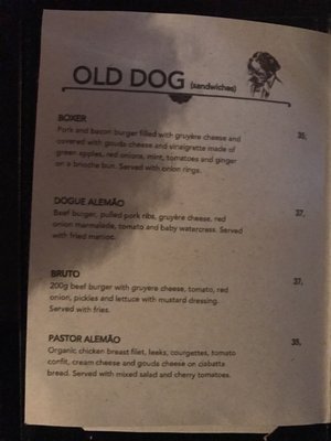 Menu photo 4 Cão Véio São Paulo, SP