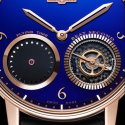 A. Marek Fine Jewelry - Dewitt Academia out of Time Watch in 18 karat rose gold.