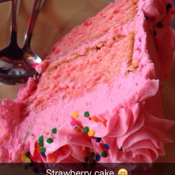 Spoons Cafe - Strawberry cake. - American Near Me - McKinney, Texas Spoons Cafe - Strawberry cake. - American Near Me - McKinney, Texas