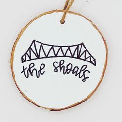 Reclaimed Spirit - The shoals ornament with bridge