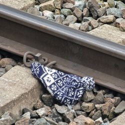 Bahnhof Augsburg-Hochzoll - Auch Schienen und Schwellen müssen sich gegen Kälte schützen
