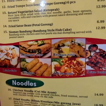 Banana Leaf - Menu 2025 October - Indonesian Near Me - Temple City, California
