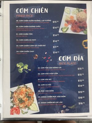 Menu photo 8 Pho Ly Quoc Su La Palma, CA
