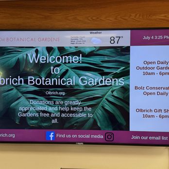 Olbrich Botanical Gardens - sign - Botanical Gardens Near Me - Madison, Wisconsin Olbrich Botanical Gardens - sign - Botanical Gardens Near Me - Madison, Wisconsin