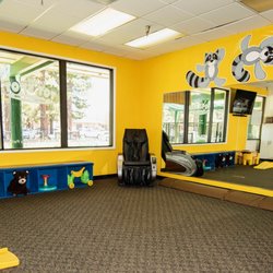 Tahoe Tot Spot - Massage chair for parents!