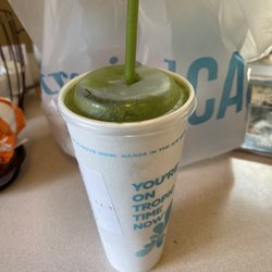 Tropical Smoothie Cafe - Detox island green smoothie.