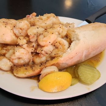 Liuzza's By The Track - BBQ Shrimp Poboy - Cajun/Creole Near Me - New Orleans, Louisiana Liuzza's By The Track - BBQ Shrimp Poboy - Cajun/Creole Near Me - New Orleans, Louisiana