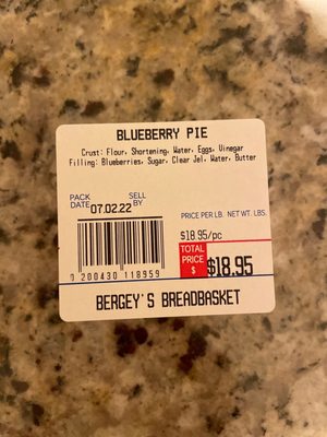 Bergey's Breadbasket by null
