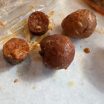 The Boiling Crab - Sausage and potato - Seafood Near Me - Washington, DC, District of Columbia