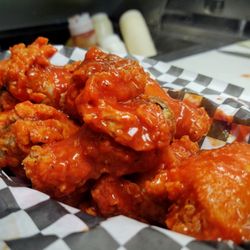 Quarter Mile Bar And Grill - QM Wings w. Hot Sauce