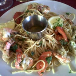 Restaurant Casablanca Francais Italien Marocain - Shrimp linguini