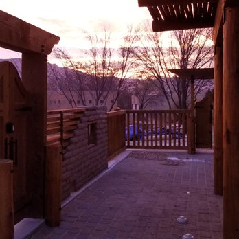 Smart Homes - Courtyard Build with custom woodwork. - Home Automation Near Me
