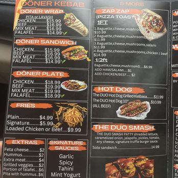 The Duo | Doner Kebab - Menu - Sandwiches Near Me - Siesta Key, Florida The Duo | Doner Kebab - Menu - Sandwiches Near Me - Siesta Key, Florida