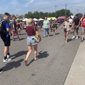 Keyworth Stadium - The crowded vending area - Stadiums & Arenas Near Me - Hamtramck, Michigan