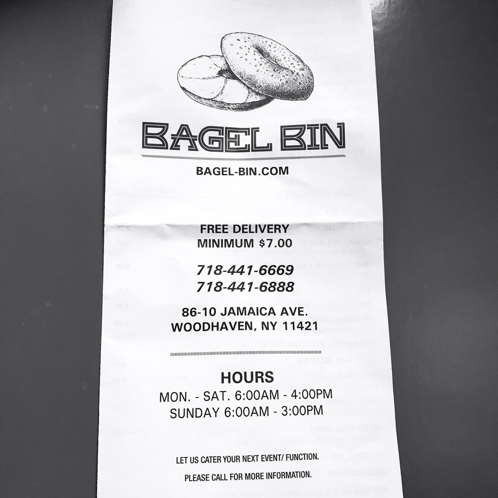 BAGEL BIN 65 Photos & 31 Reviews Bagels 8610 Jamaica Ave