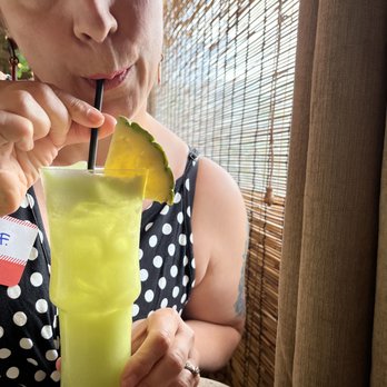 Bamboo Penny's - Soju colada!  Yum.  I quote my wife said she would come here just for this drink. It's the best yeah colada of this time she's ever had. - Thai Near Me - Leawood, Kansas