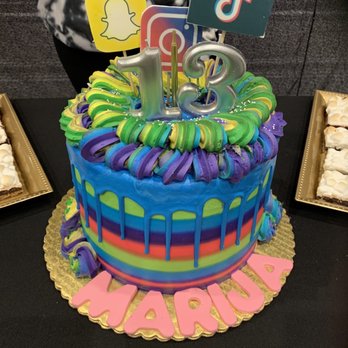 Chicago Sweet Connection - Teen Social Media Cake made with Chocolate cake and Fudge. - Bakeries Near Me - Chicago, Illinois Chicago Sweet Connection - Teen Social Media Cake made with Chocolate cake and Fudge. - Bakeries Near Me - Chicago, Illinois