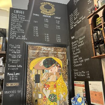 Madman Espresso - drink menu - Coffee & Tea Near Me - New York, New York