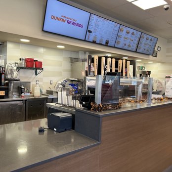 Dunkin' - the counter area of a dunkin donuts shop - Coffee & Tea Near Me - Richmond, Maine Dunkin' - the counter area of a dunkin donuts shop - Coffee & Tea Near Me - Richmond, Maine