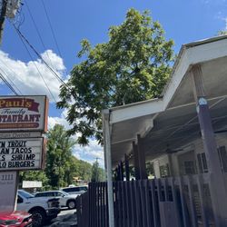 Entrance to restaurant