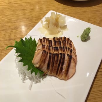 Oto Sushi - OMG Salmon Sashimi. Starting it off right! And 2.50 Sapporo on tap. Yes Lord - Japanese Near Me - Redmond, Washington