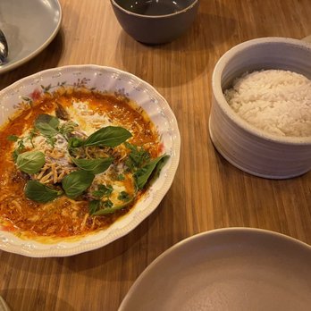Khom Loi - Red curry - Thai Near Me - Sebastopol, California Khom Loi - Red curry - Thai Near Me - Sebastopol, California