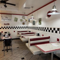 Sandwiches by Connal - Inside seating / 50's decor