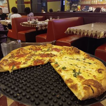 Metro Pizza - Half Milano and Bleeker Sreet (large $32.95): Bleeker is a solid, 8/10. Milano is phenomenal, 10/10 rating! - Pizza Near Me - Las Vegas, Nevada Metro Pizza - Half Milano and Bleeker Sreet (large $32.95): Bleeker is a solid, 8/10. Milano is phenomenal, 10/10 rating! - Pizza Near Me - Las Vegas, Nevada
