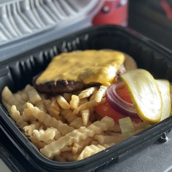 Glades Cafe - Cheeseburger with a side of fries - Sandwiches Near Me - Ochopee, Florida Glades Cafe - Cheeseburger with a side of fries - Sandwiches Near Me - Ochopee, Florida