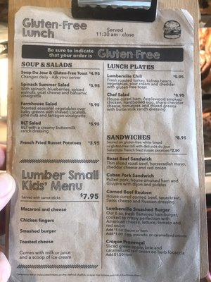Menu photo 2 Lumberville General Store Lumberville, PA