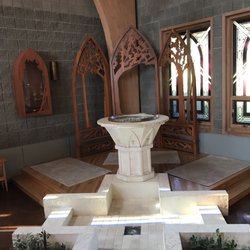 St Mary of the Assumption Catholic Church - Baptismal font