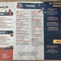 Sports Bar - Menu
