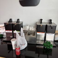 Flame Broiler - Sauce area