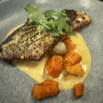 Lillie Pearl - Seared Striped Bass - Southern Near Me - Richmond, Virginia