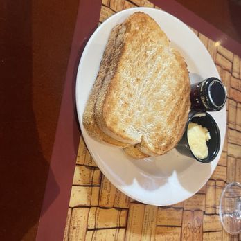 The Vineyard Rose Restaurant - Sourdough toast - New American Near Me - Temecula, California