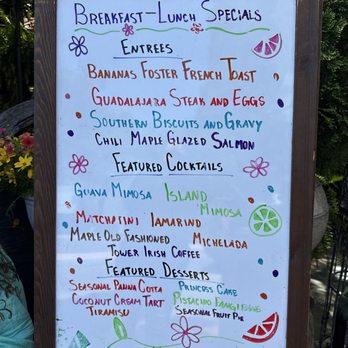 Tower Cafe - Specials 6/26/26 - Breakfast & Brunch Near Me - Sacramento, California