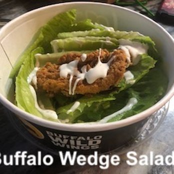 Buffalo Wild Wings - This is the Buffalo Wedge Salad that we delivered to me. Missing items. - Chicken Wings Near Me - Chico, California Buffalo Wild Wings - This is the Buffalo Wedge Salad that we delivered to me. Missing items. - Chicken Wings Near Me - Chico, California