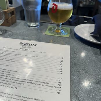 Brussels Bistro - Duvel Tripel Hop 9.5 - Belgian Near Me - Laguna Beach, California