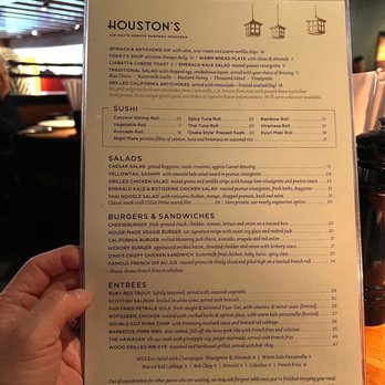 Houston's Restaurant - Menu - Steakhouses Near Me - Pasadena, California Houston's Restaurant - Menu - Steakhouses Near Me - Pasadena, California