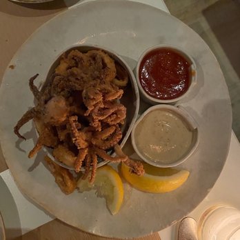 ABC Kitchen - Pretzel Dusted Calamari - Breakfast & Brunch Near Me - New York, New York ABC Kitchen - Pretzel Dusted Calamari - Breakfast & Brunch Near Me - New York, New York