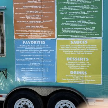 Recess - Menu - Food Trucks Near Me - Tillamook, Oregon