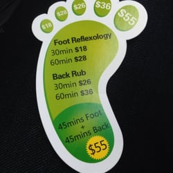 Mia's Foot Relaxing Station - Price/Menu