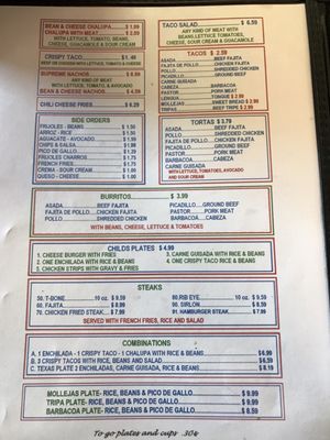 Menu photo 3 Jalisco Mexico Taqueria Beeville, TX Menu photo 3 Jalisco Mexico Taqueria Beeville, TX