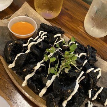 Mahsil - Black Calamari Fries - Korean Near Me - Queens, New York